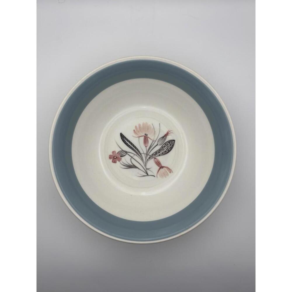 Rare Susie Cooper Pink Campion Hand-Painted Serving Dishes Set of 3 c.1959